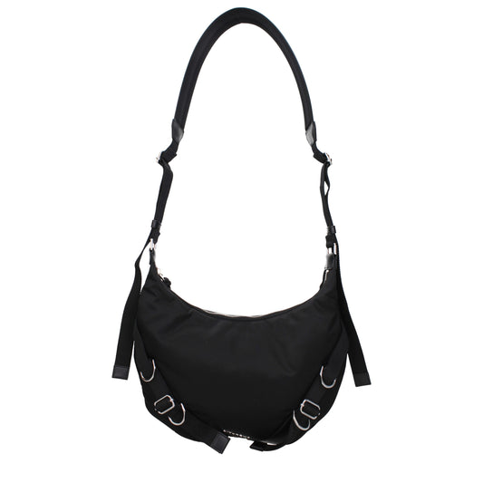 Givenchy – Schwarze Nylon-Umhängetaschen
