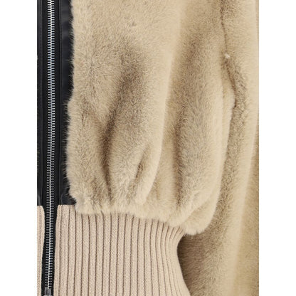 PINKO Bomberjacke aus Kunstpelz