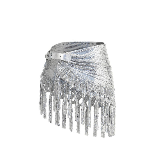 Rabanne Silbergürtel