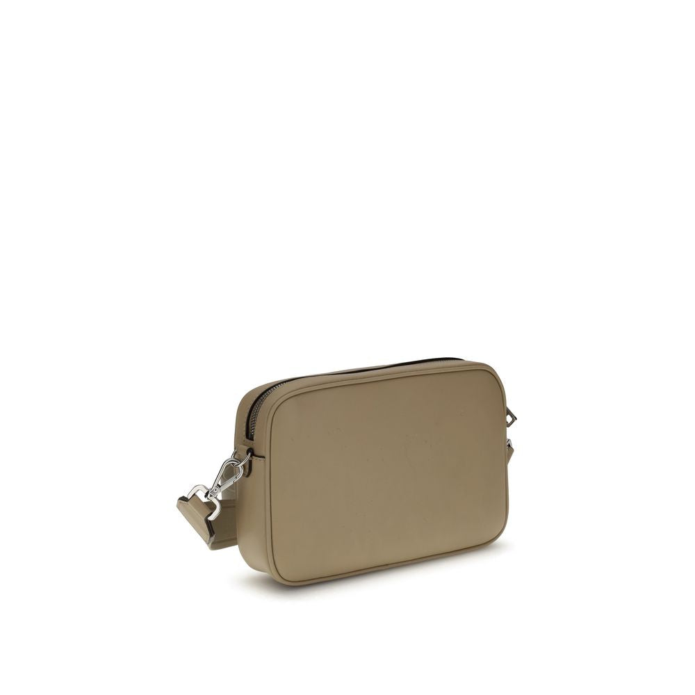 Fendi Schultertasche aus beigem Leder