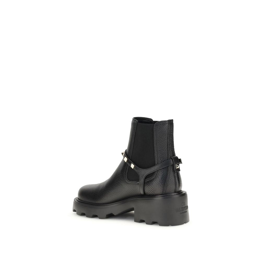 Valentino Garavani Stiefeletten aus Leder