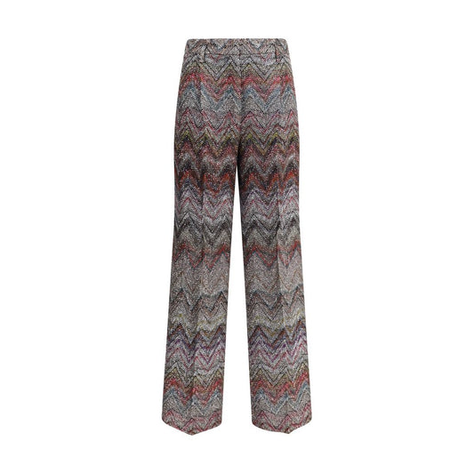 Missoni Multicolor Viscose Freizeit Hose