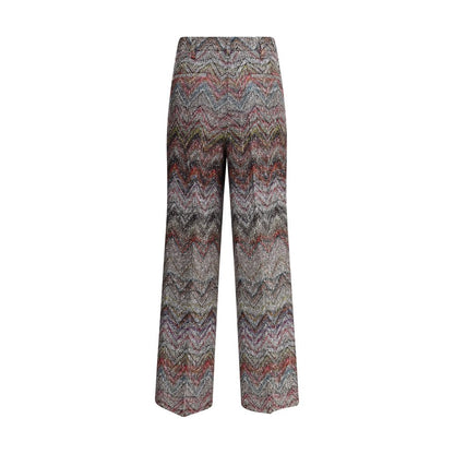 Missoni Multicolor Viscose Freizeit Hose