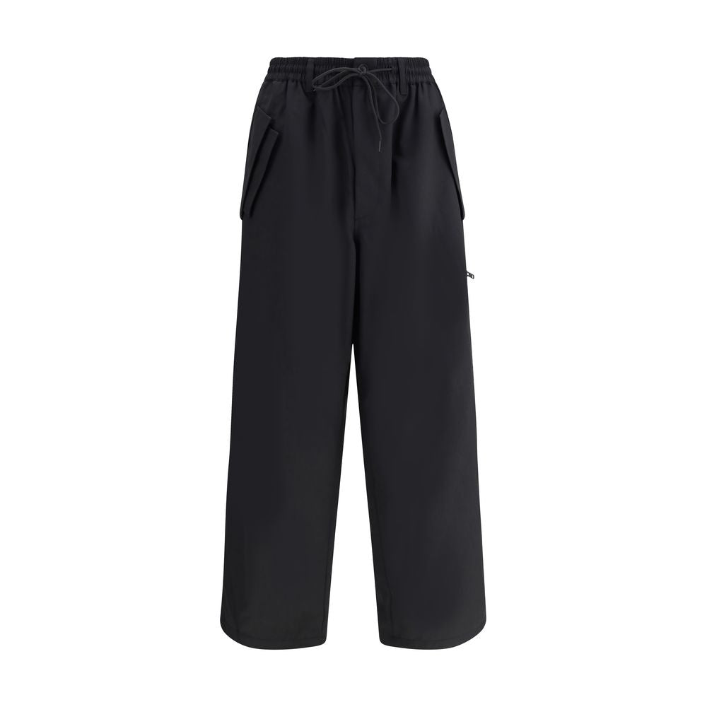 Y-3 Wollhose mit geradem Bein