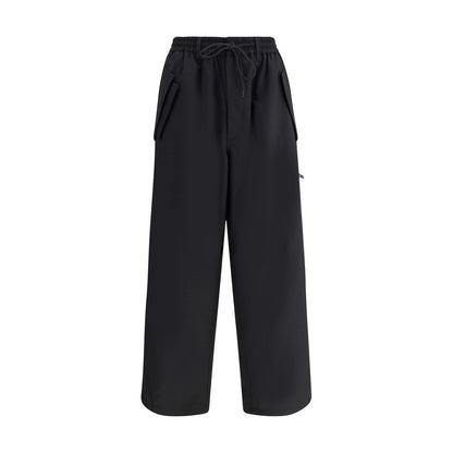 Y-3 Wollhose mit geradem Bein