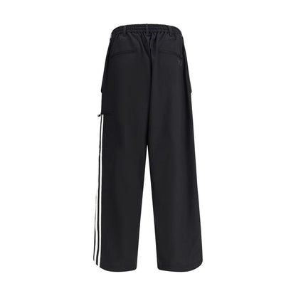 Y-3 Wollhose mit geradem Bein