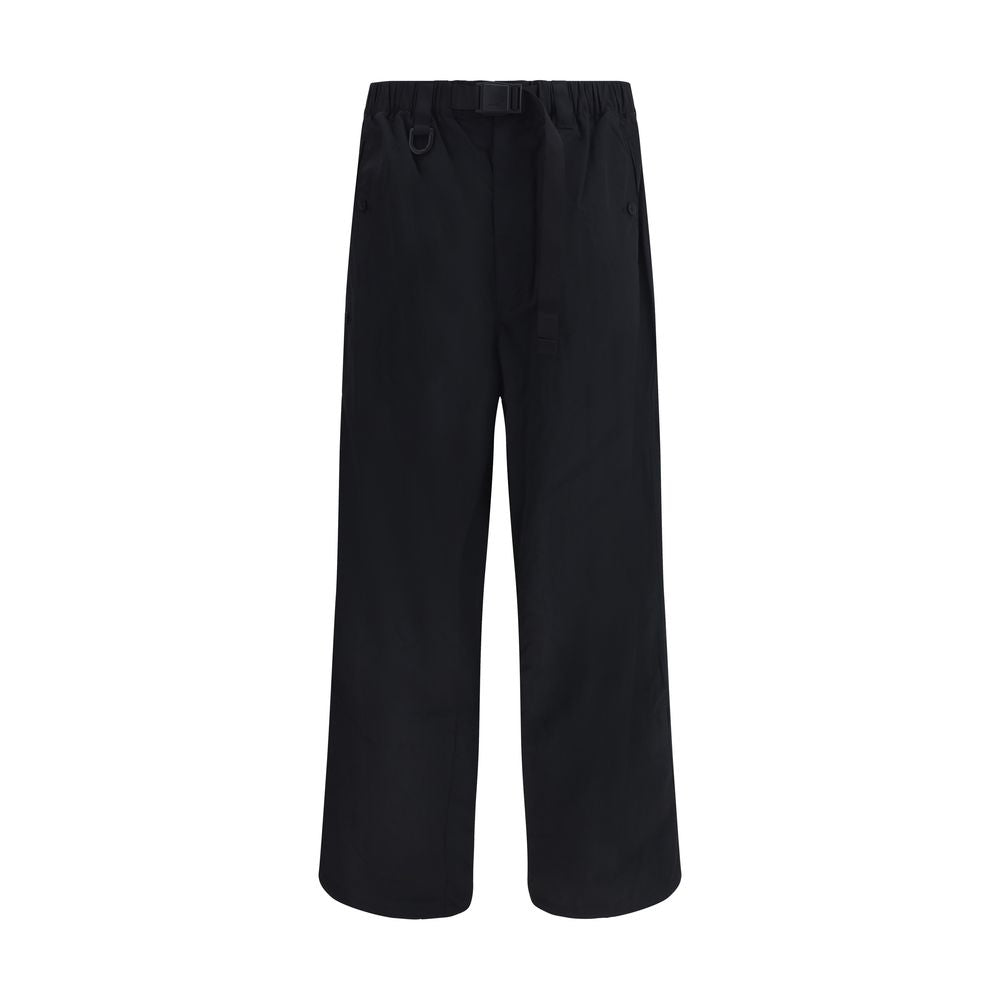 Y-3 Schwarze Nylon-Freizeithose