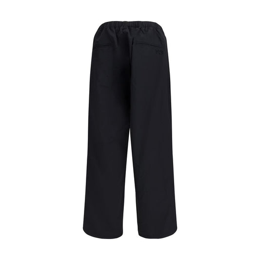 Y-3 Schwarze Nylon-Freizeithose