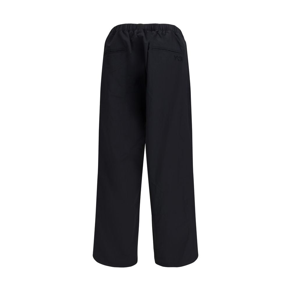 Y-3 Schwarze Nylon-Freizeithose