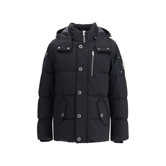 Moose Knuckles Black Goose Down Coat