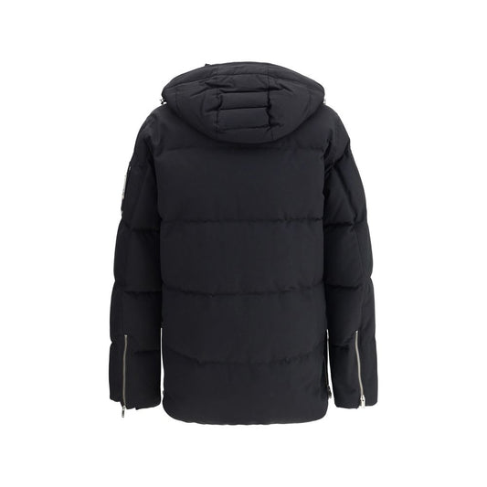 Moose Knuckles Black Goose Down Coat
