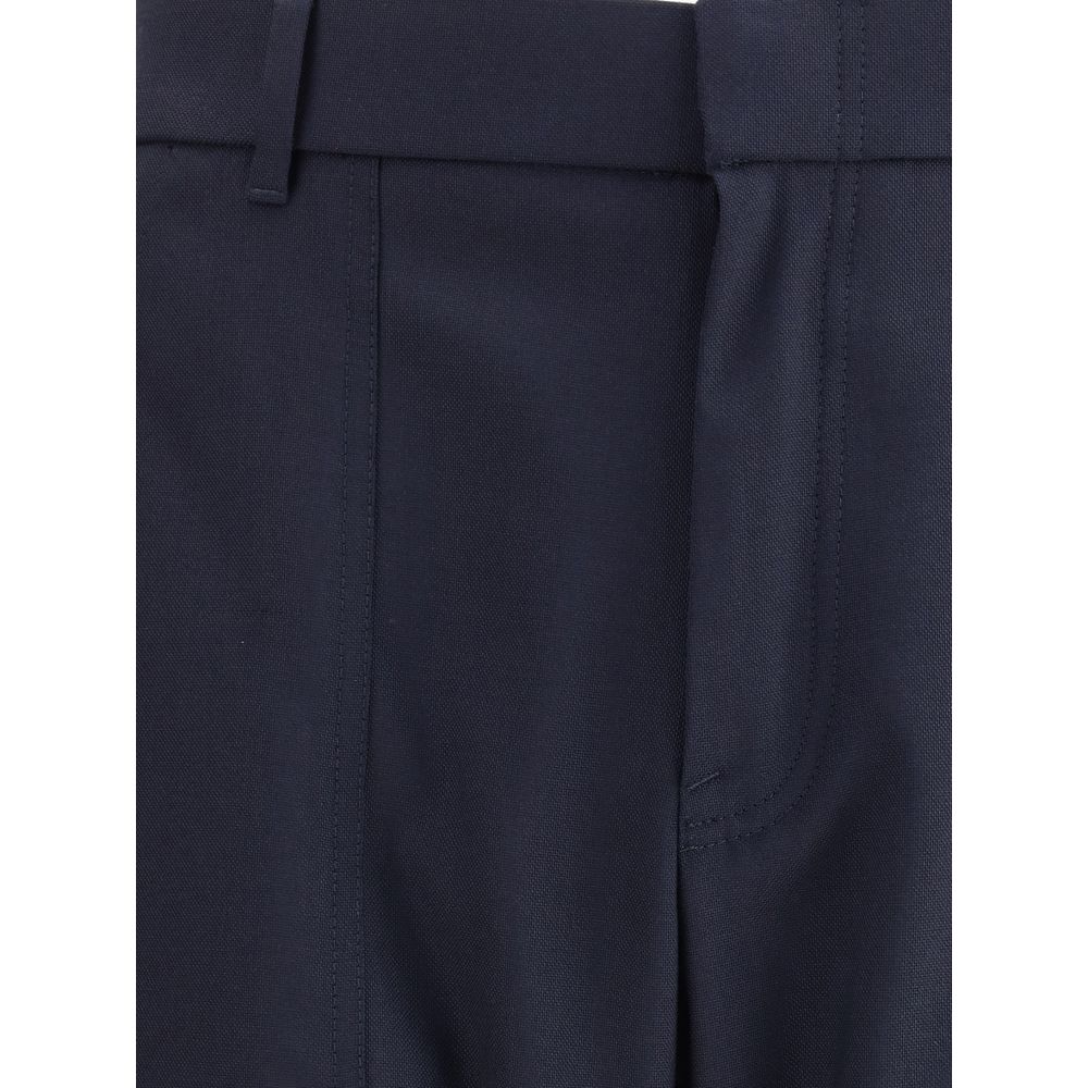 Brioni gerade geschnittene Wollhose