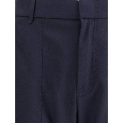 Brioni gerade geschnittene Wollhose