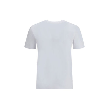 Margiela Baumwoll-T-Shirt mit Mehrfarbendruck