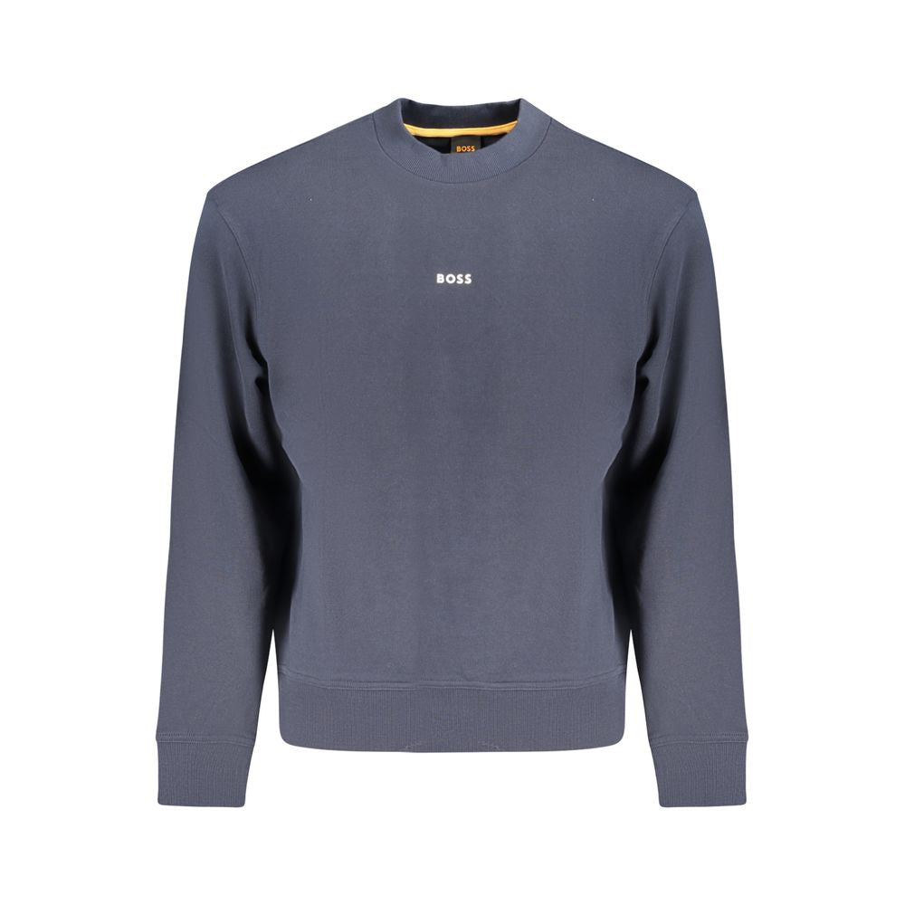 Hugo Boss Blauer Baumwollpullover für Herren