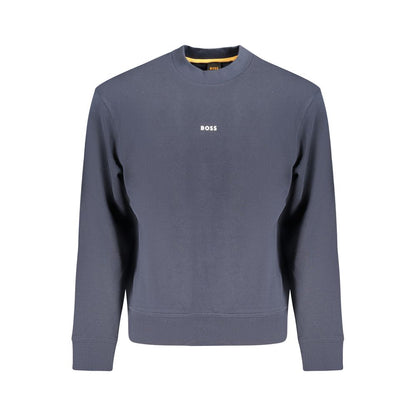 Hugo Boss Blauer Baumwollpullover für Herren