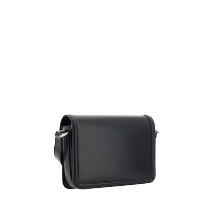 Saint Laurent Schultertasche aus schwarzem Kalbsleder (Bos Taurus)