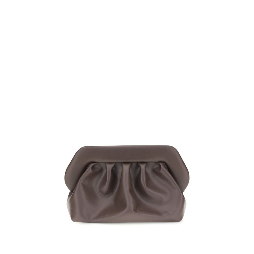 THEMOIRè Brown Other Fibres Clutch Bag