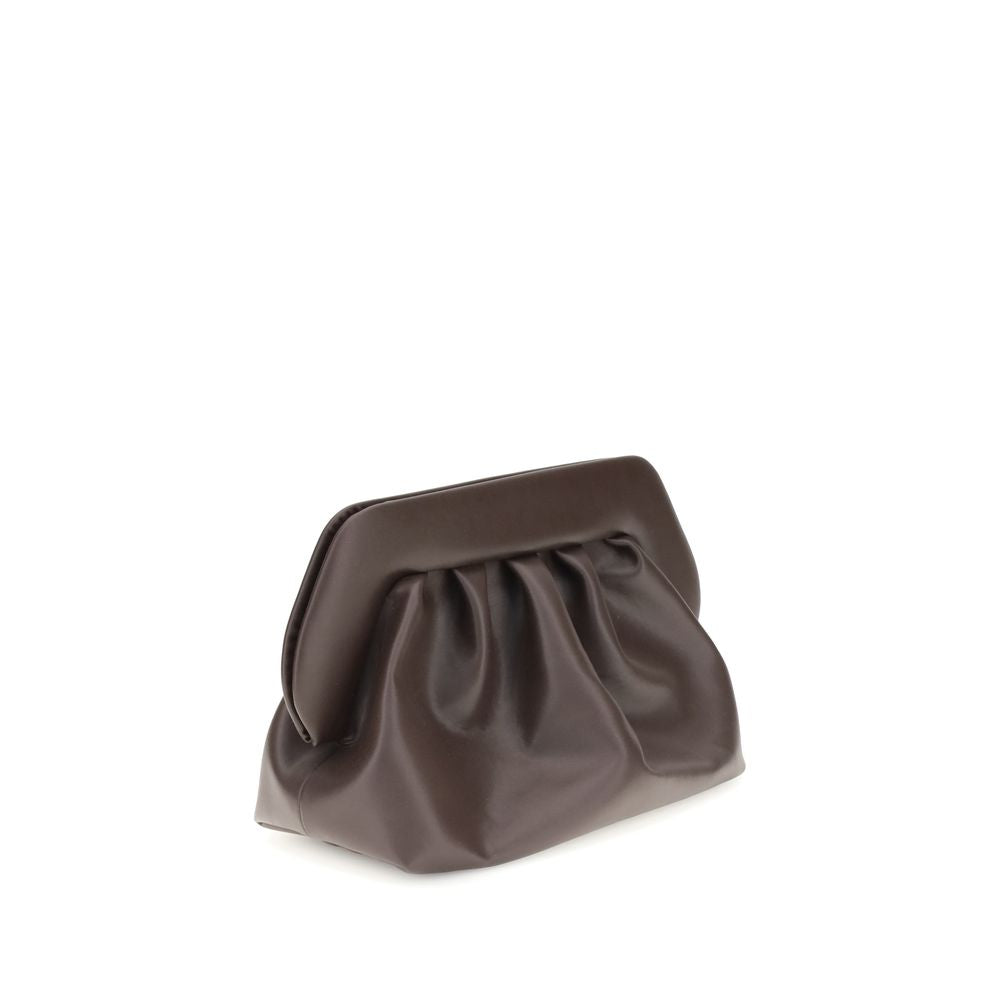 THEMOIRè Brown Other Fibres Clutch Bag