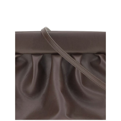 THEMOIRè Brown Other Fibres Clutch Bag