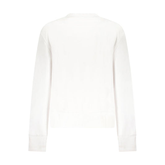 Guess Jeans – Weißer Baumwollpullover für Damen