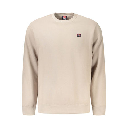 Norwegen 1963 Beige Baumwollpullover für Herren