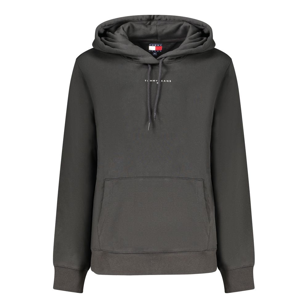 Tommy Hilfiger – Schwarzer Baumwollpullover für Damen
