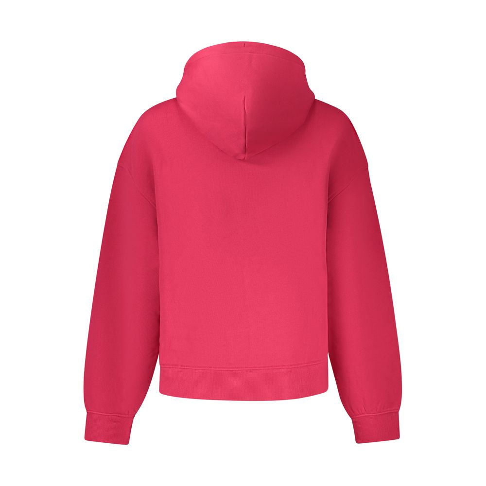 Tommy Hilfiger – Rosafarbener Baumwollpullover für Damen