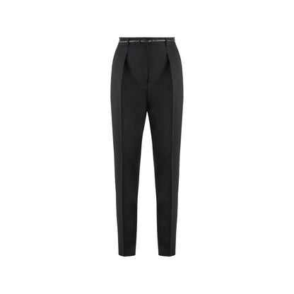 Max Mara Schwarze Elastan-Kleidungs-Hose