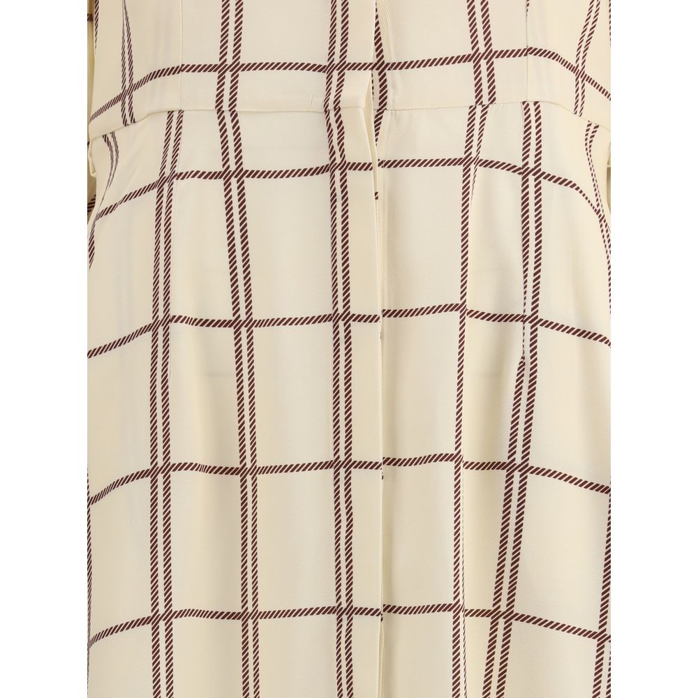 Crida Milano Kariertes Midikleid