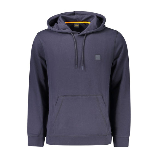 Hugo Boss Blauer Baumwollpullover für Herren