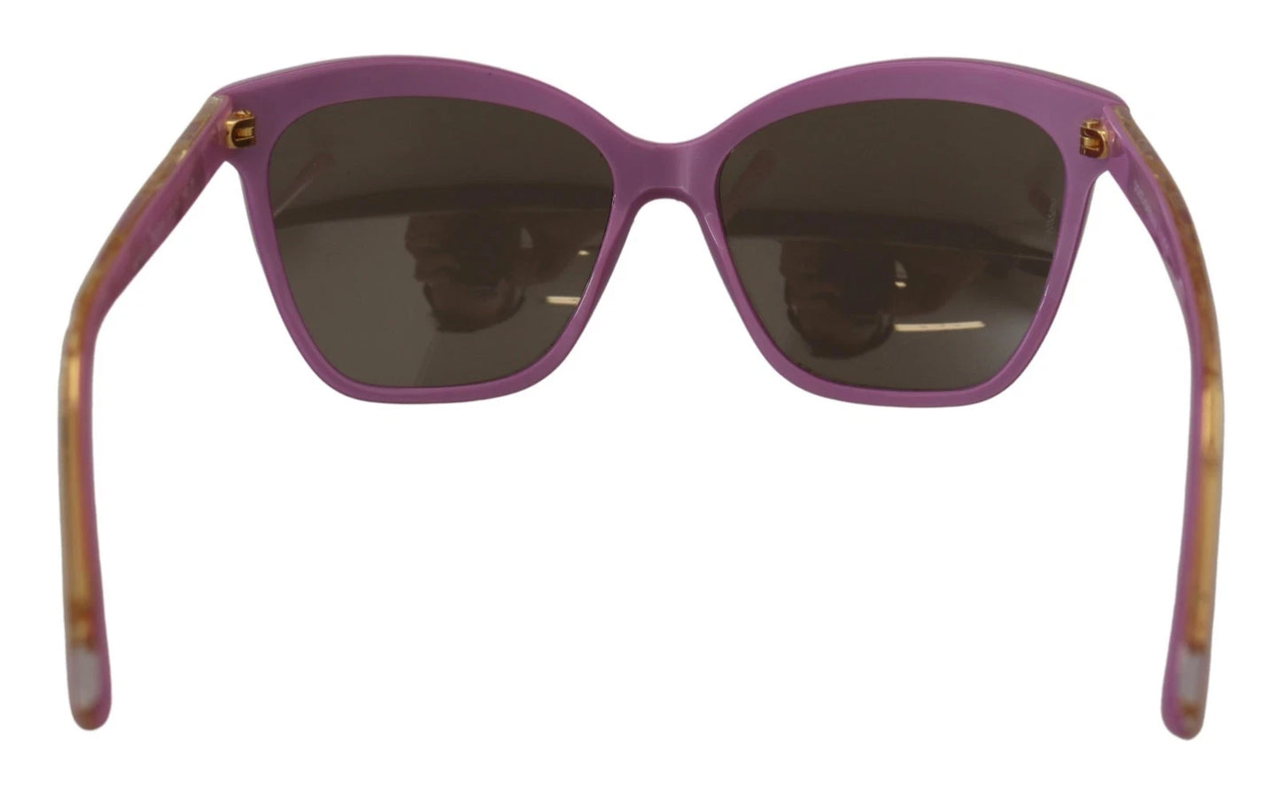 Dolce &amp; Gabbana DG4251 Sonnenbrille mit rechteckigem Vollrandgestell in Roségold