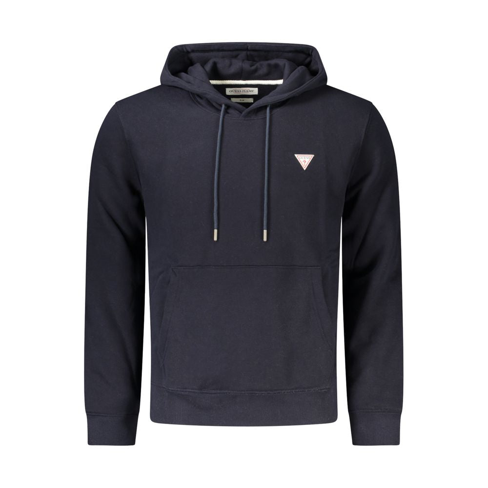 Guess Jeans – Blauer Herren-Pullover aus Bio-Baumwolle