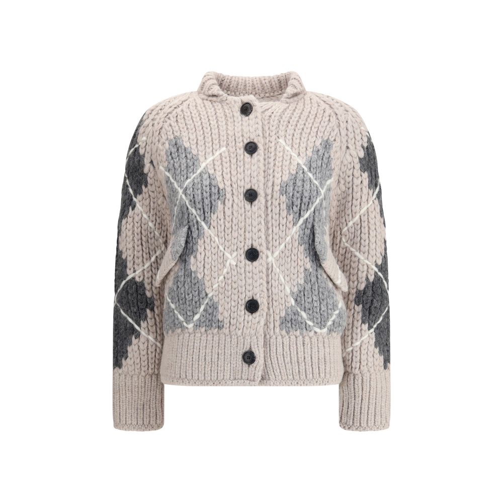 Ermanno Scervino Multicolor Alpaca Vicugna Pacos Cardigan