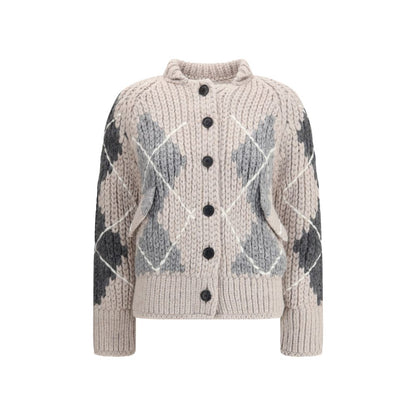 Ermanno Scervino Multicolor Alpaca Vicugna Pacos Cardigan