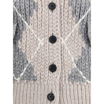 Ermanno Scervino Multicolor Alpaca Vicugna Pacos Cardigan