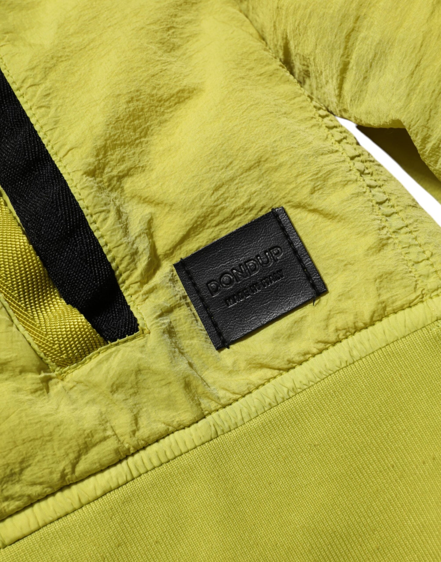 Dolce &amp; Gabbana Gelbe Bomberjacke aus Polyamid mit Reißverschluss für Damen