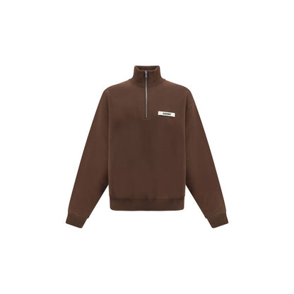 Braunes Baumwoll-Sweatshirt von Jacquemus