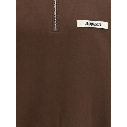 Braunes Baumwoll-Sweatshirt von Jacquemus