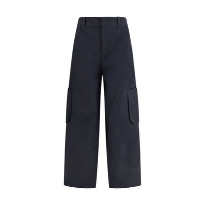 Jacquemus Schwarze Baumwoll-Cargohose