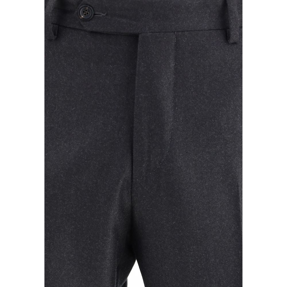 Germano Graue Wollhose aus Fleece
