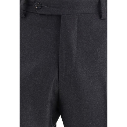 Germano Graue Wollhose aus Fleece