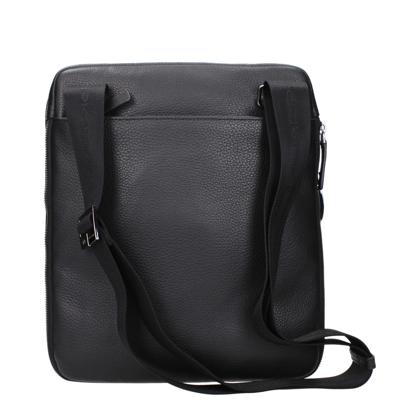 Piquadro Schwarze Umhängetaschen aus Leder