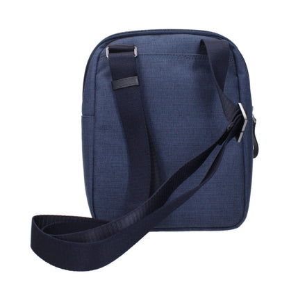 Piquadro Blaue Stoff-Umhängetaschen