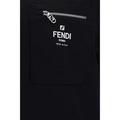 Fendi T-Shirt mit Tasche