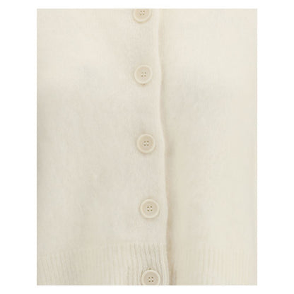 Lisa Yang White Cashmere Cardigan
