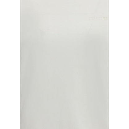 T-Shirt mit aufgesticktem Courrèges-Logo