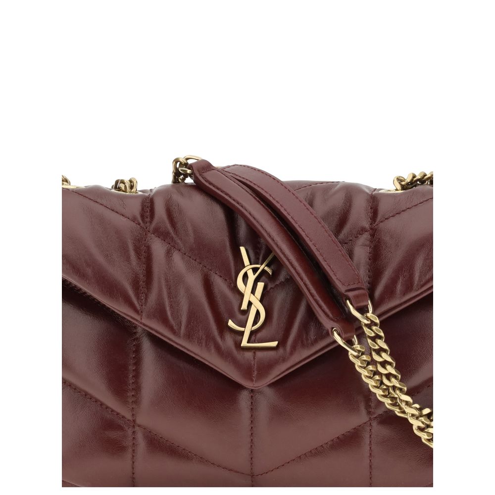 Saint Laurent LouLou Puffer Toy Schultertasche
