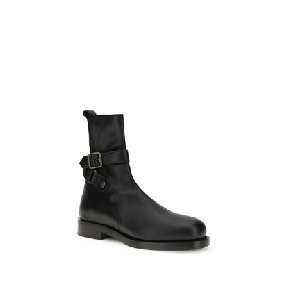 Burberry Ankle Boots mit Schnalle