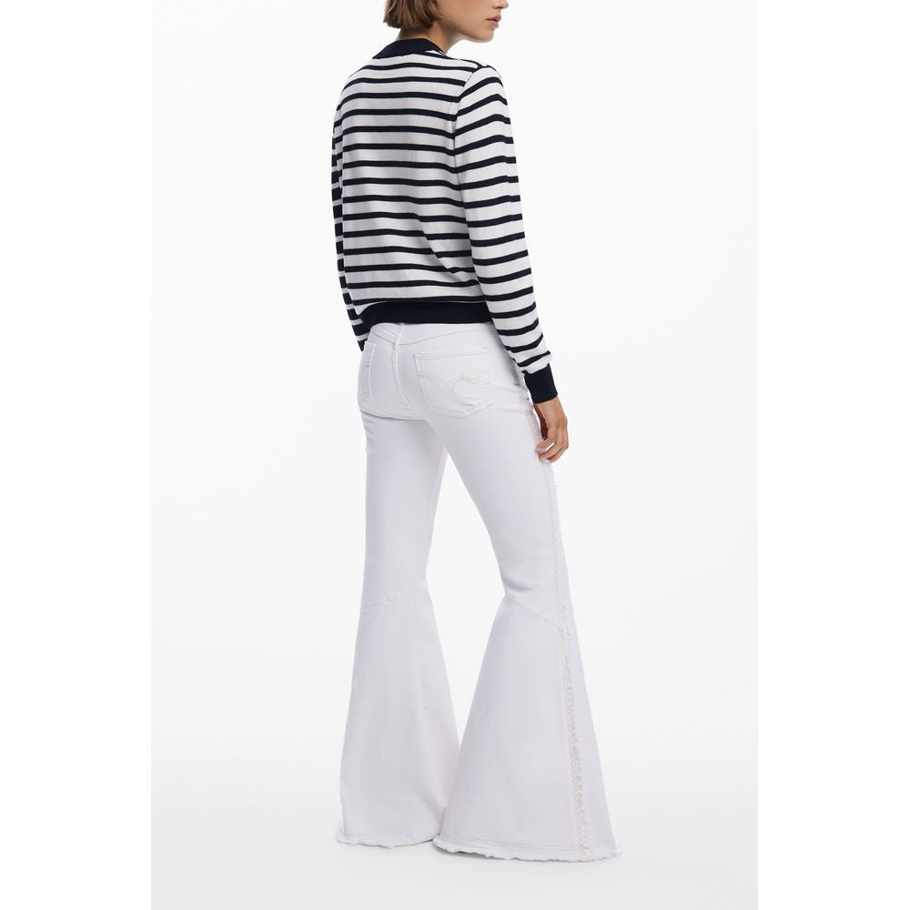 Desigual Schwarzer Wollpullover für Damen